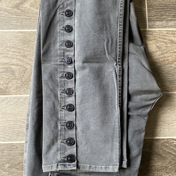 Hudson Button Fly Skinny Jeans - Picture 7 of 8